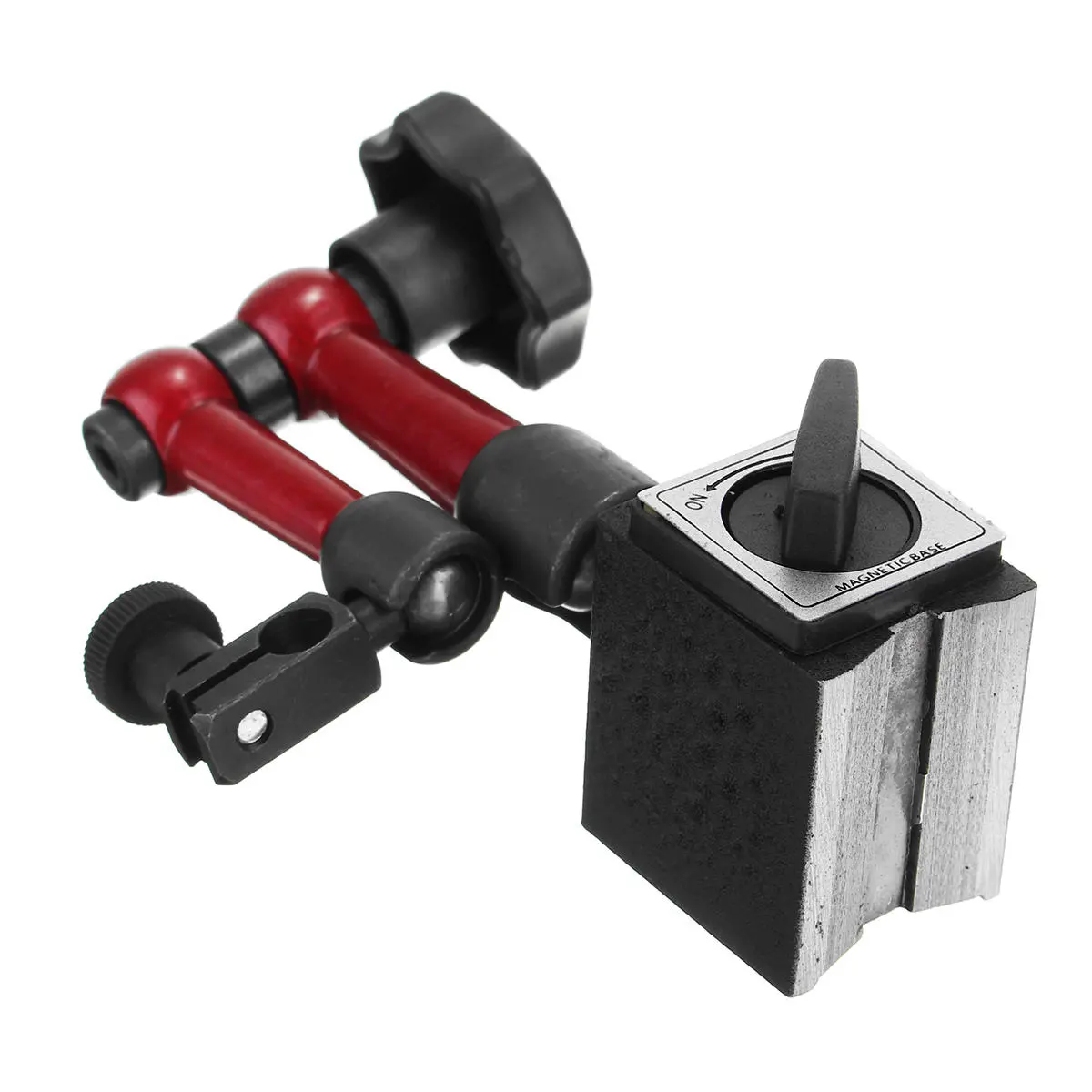 Universal Magnetic Base Holder Stand + Dial Test Indicator Gauge Scale Precision — view 4