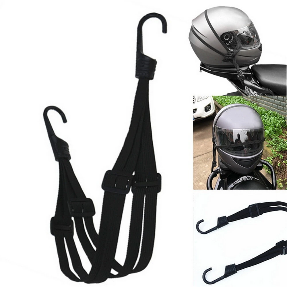 Universal Motorcycle Luggage Strap 60/90cm Elastic Rubber Band Helmet Gear Fixed Buckle Rope High-Strength Expandable Travel Accessory for Secure Storage and Cargo Management — view 6