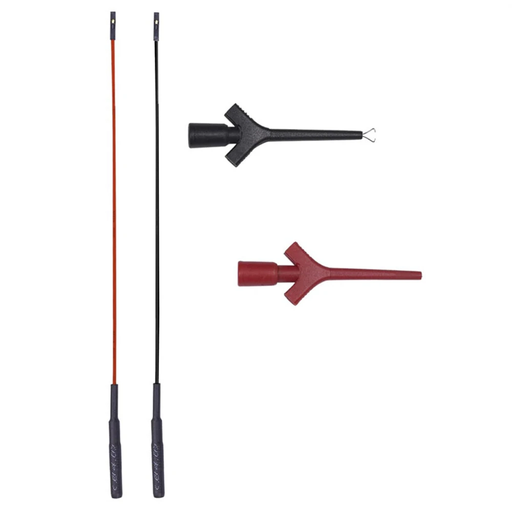 Universal Multimeter Test Hook with Miniature Plane Type IC Clip and Probe Needle Versatile for High Pressure Differential Applications Accurate Readings and Secure Connectivity — image 1