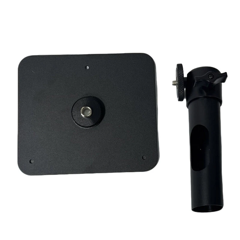 Universal Projector Stand Aluminum Alloy 360° Swivel Ball Head 1/4 Inch Screw Stable Desktop Mount for Mini Projectors Home Office — view 3