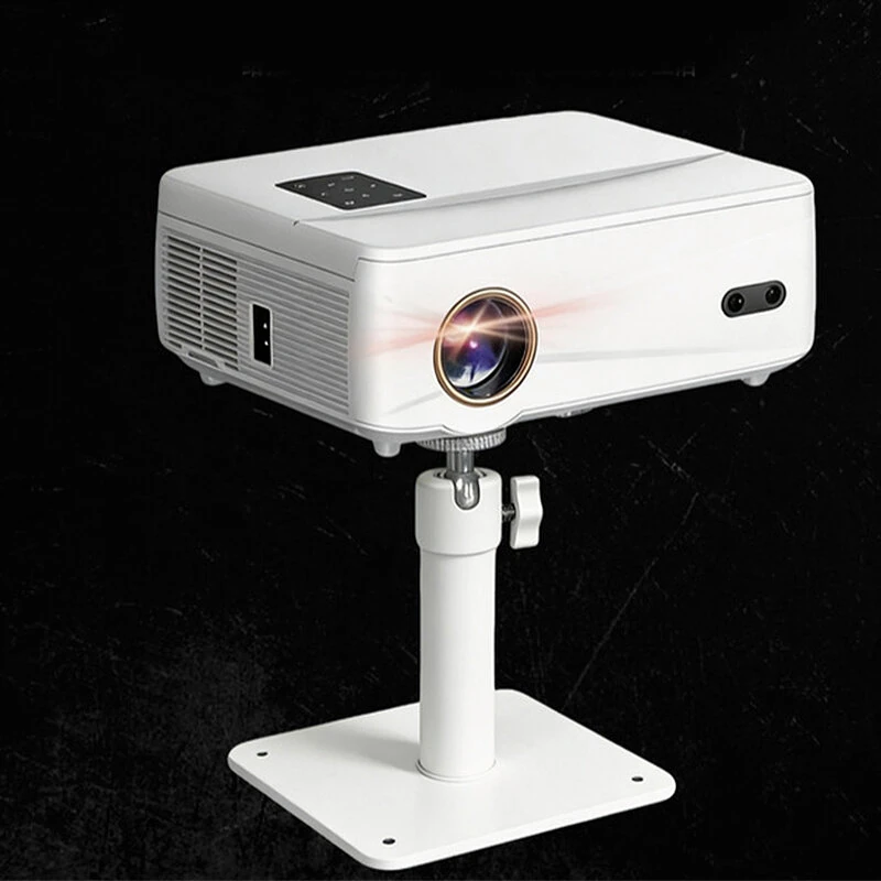 Universal Projector Stand Aluminum Alloy 360° Swivel Ball Head 1/4 Inch Screw Stable Desktop Mount for Mini Projectors Home Office — view 6