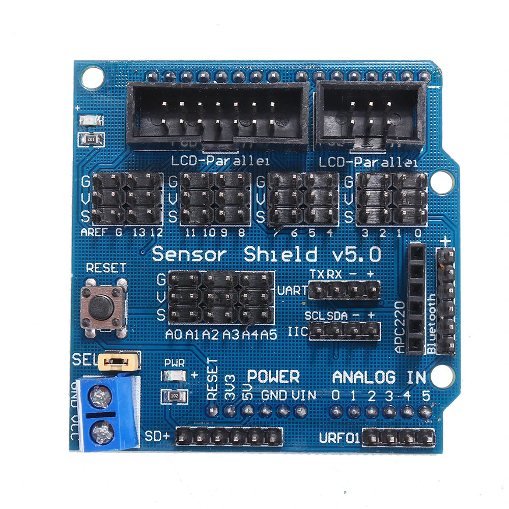 UNO R3 Sensor Shield V5 Expansion Board Geekcreit for Arduino - products that wo — view 3
