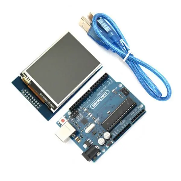 UNO R3 USB Development Board With 2.8 Inch TFT Touch Display Module Geekcreit fo — view 2