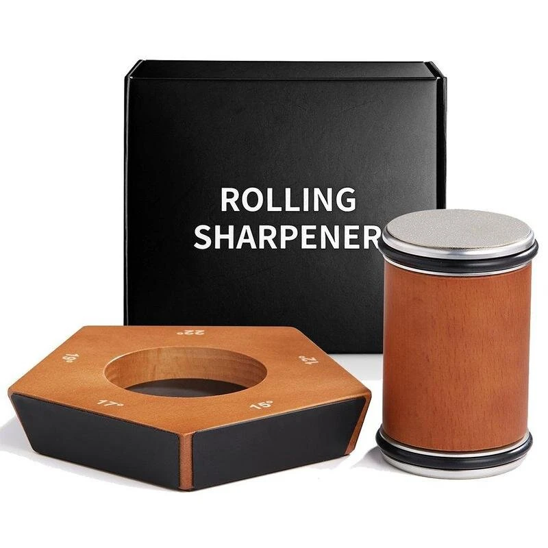 Upgrade Version Wheel Five Sided Magnetic Knife Sharpener Roller Knife Sharpener Five-Sided Magnetic Knife Sharpener Whetstone — Pricio