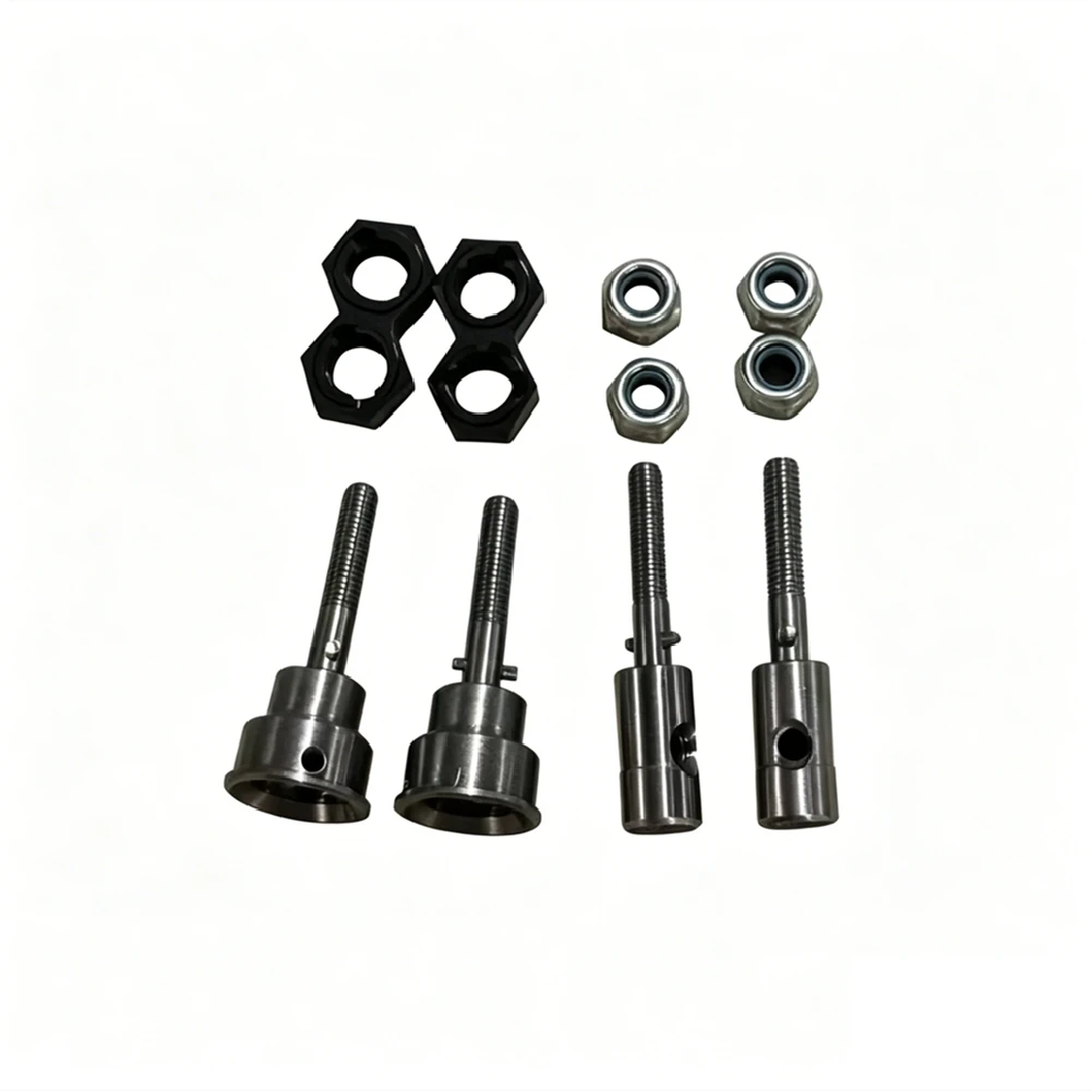 Upgraded 7mm Hex Adapter Set for LDRC 1297 1299 1/12 Rock Crawler Off-Road Truck RC Cars Vehicles Models Parts R974 — image 1