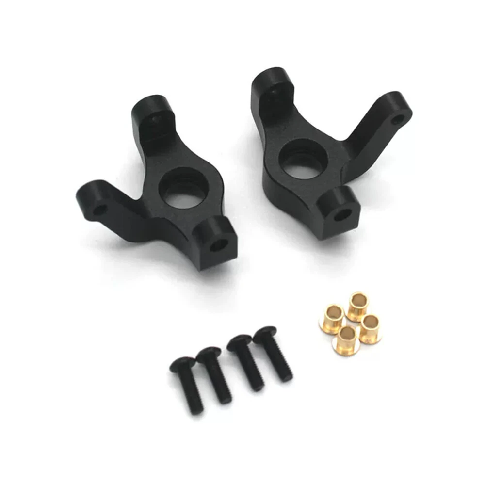 Upgraded Full Metal RC Car Parts Steering Cups C Hubs Rear Wheel Mount Seats for HNR H9804 1/10 Rally Vehicles Models Spares — view 3