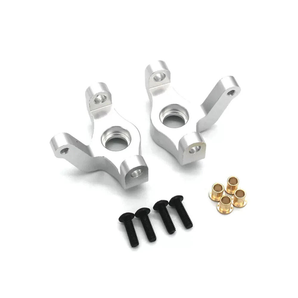 Upgraded Full Metal RC Car Parts Steering Cups C Hubs Rear Wheel Mount Seats for HNR H9804 1/10 Rally Vehicles Models Spares — view 4