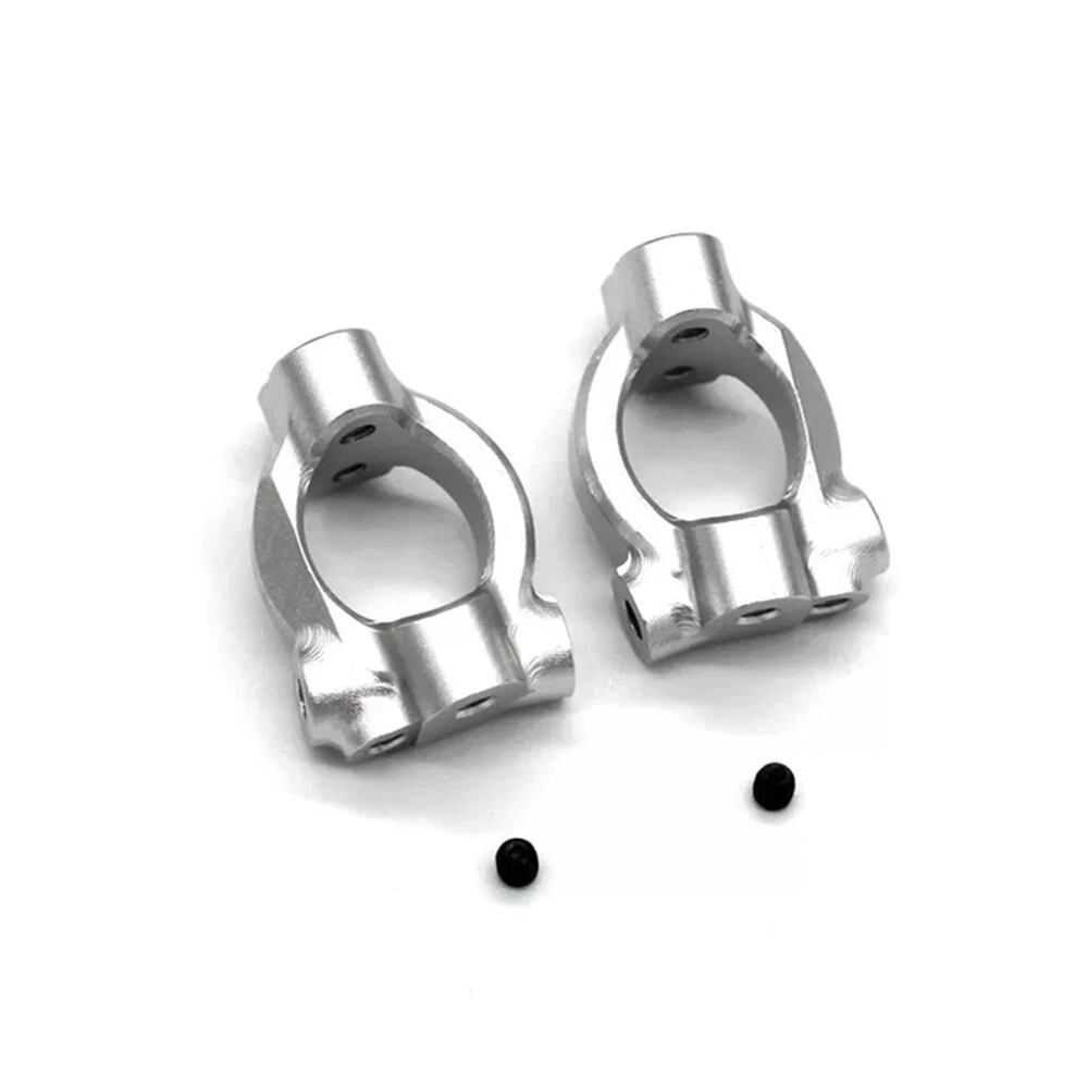 Upgraded Full Metal RC Car Parts Steering Cups C Hubs Rear Wheel Mount Seats for HNR H9804 1/10 Rally Vehicles Models Spares — view 9
