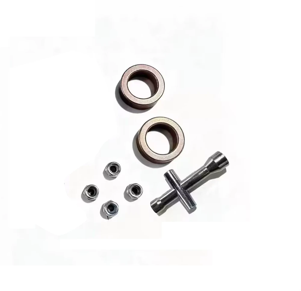 Upgraded Metal CVD Hex Adapter Set for LDRC 2801 2802 2803 2804 1/28 Mini Drift RC Cars Vehicles Models Parts R975 — view 3