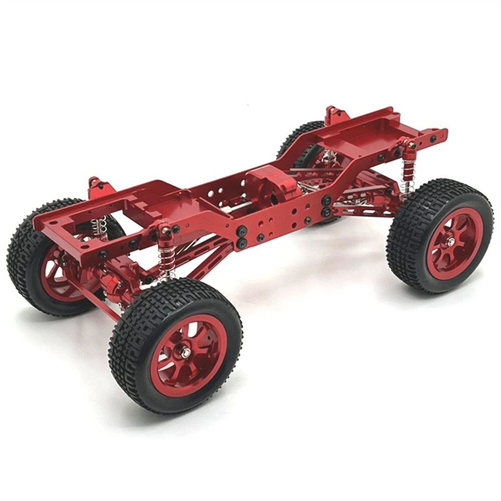 Upgraded Metal Frame Front Rear Door Axle for Land Rover MNRC MN168 1/12 RC Cars Vehicles Models Spare Parts Accessories — view 4