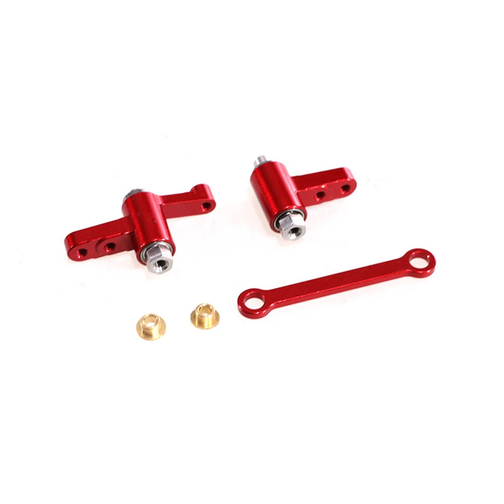 Upgraded Metal Part Stainless Steel Steering Shaft Set for Hyper Go 14209 14210 H14BM 1/14 RC Car Vehicle Model Accessories — view 3