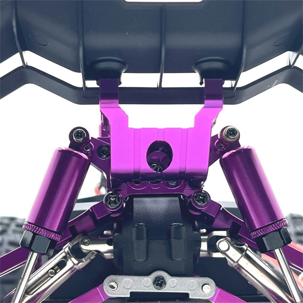 Upgraded Metal Spare Parts Tail Wing Mounting Kit Accessories for 1/14 MJX 14209 14210 RC Car Vehicle Models — view 5