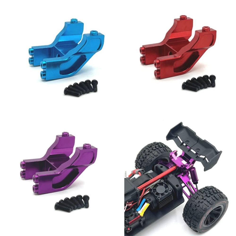 Upgraded Metal Spare Parts Tail Wing Mounting Kit Accessories for 1/14 MJX 14209 14210 RC Car Vehicle Models — view 6