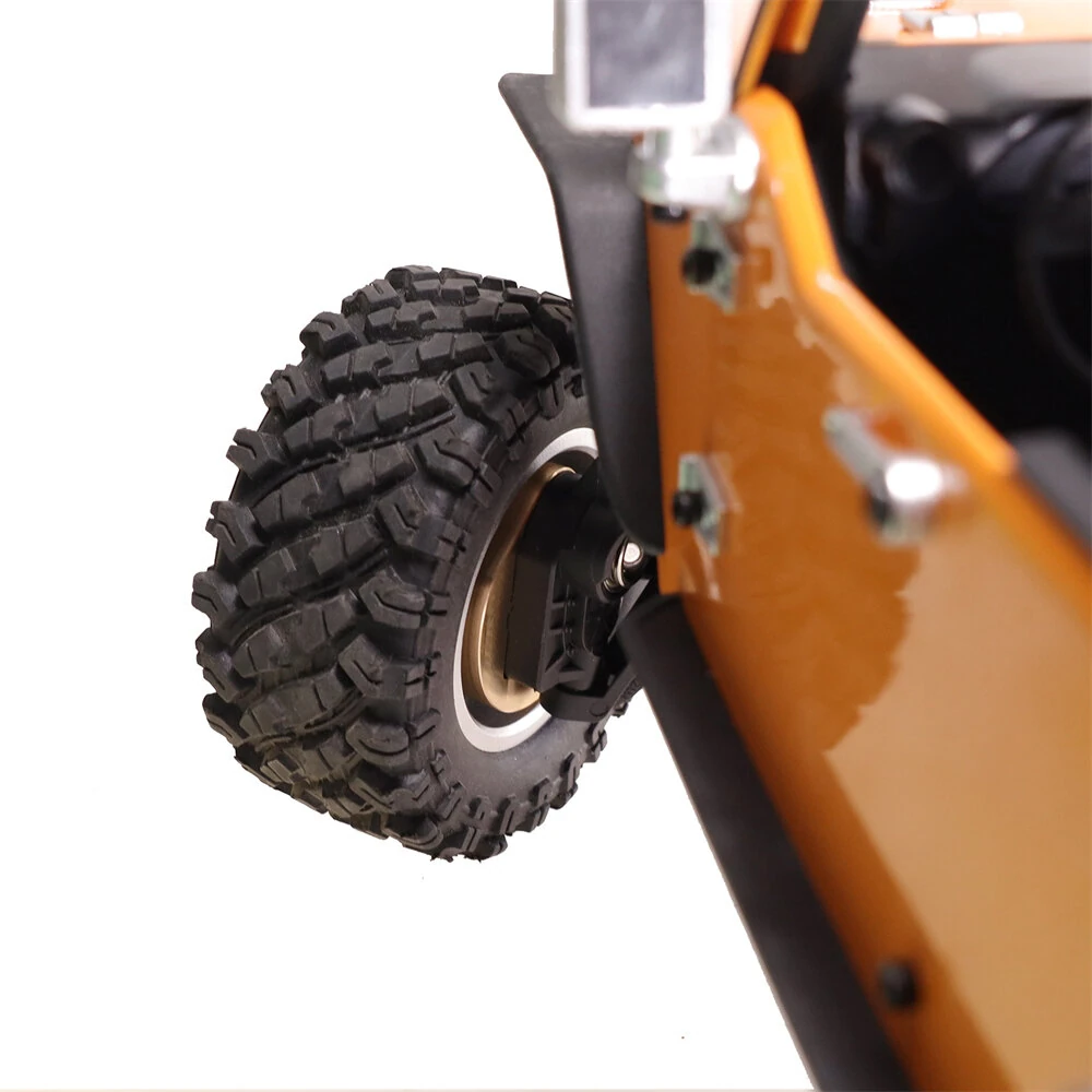 Upgraded New Metal Front and Rear Axles Brass Weights For MJX H12Y 1/12 RC Car Spare Parts — view 3