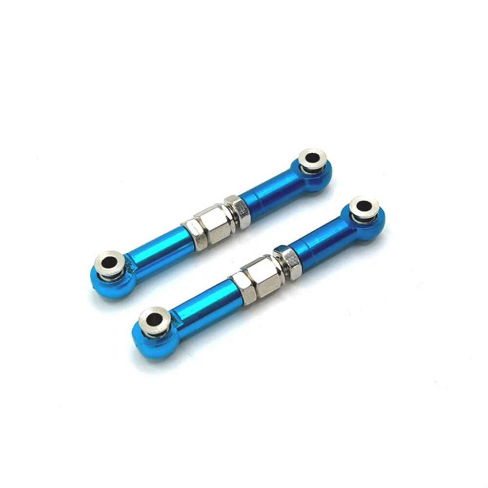 Upgraded Parts Metal Adjustable Steering Rod Set for MJX Hyper Go 16207 16208 16209 16210 H6 1/16 RC Car Vehicle Models Accessories — image 1