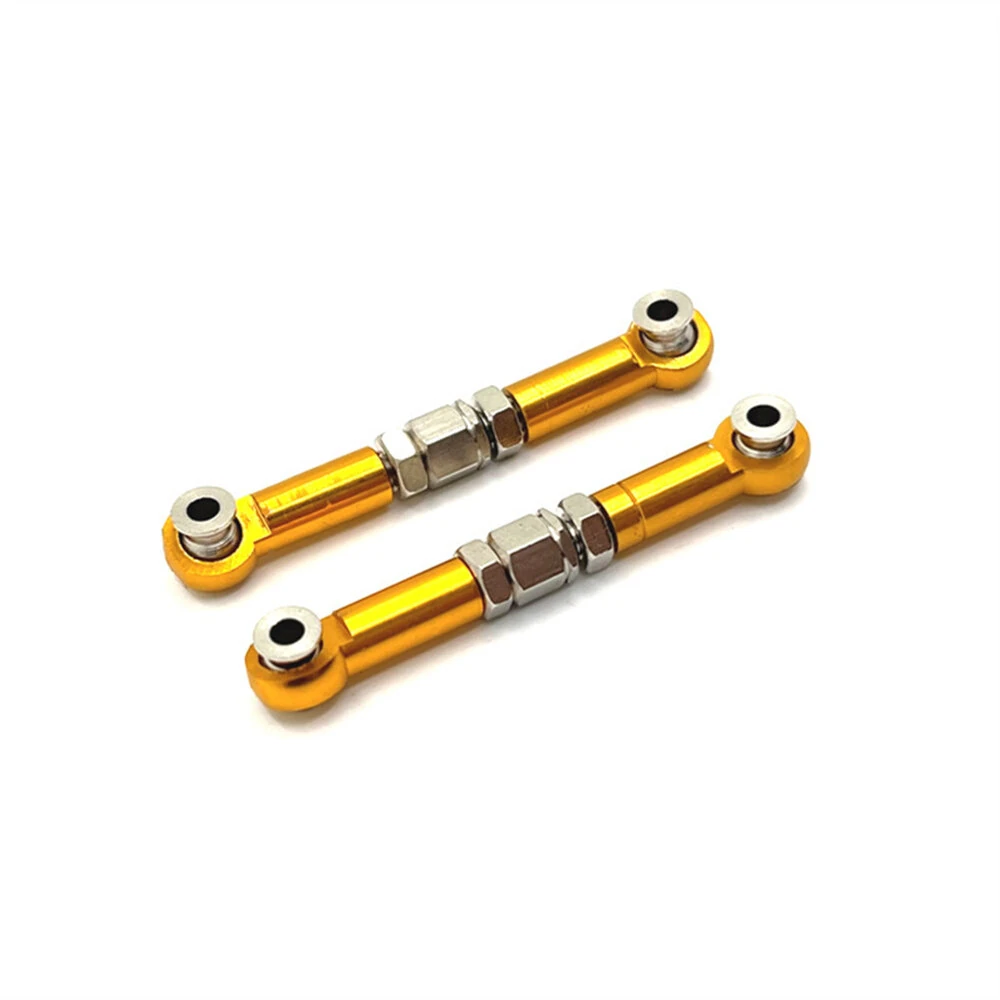 Upgraded Parts Metal Adjustable Steering Rod Set for MJX Hyper Go 16207 16208 16209 16210 H6 1/16 RC Car Vehicle Models Accessories — view 2