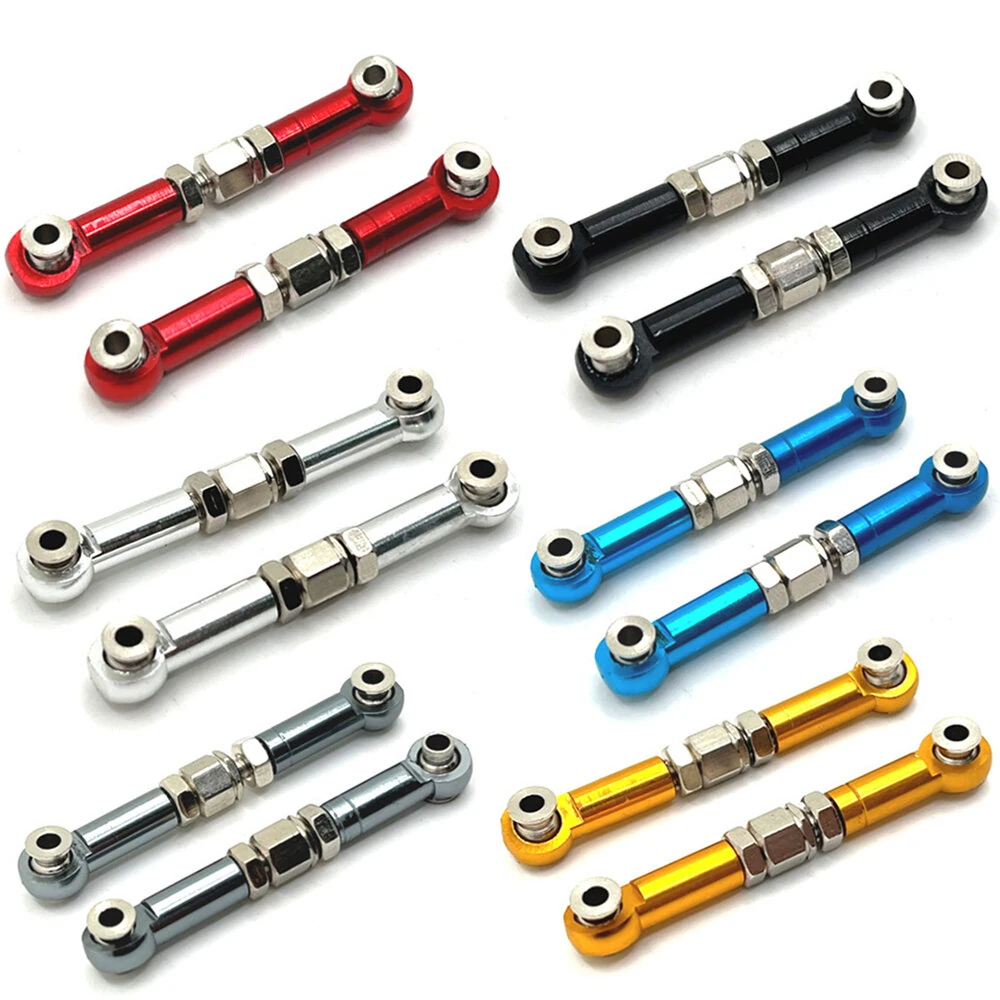 Upgraded Parts Metal Adjustable Steering Rod Set for MJX Hyper Go 16207 16208 16209 16210 H6 1/16 RC Car Vehicle Models Accessories — view 7