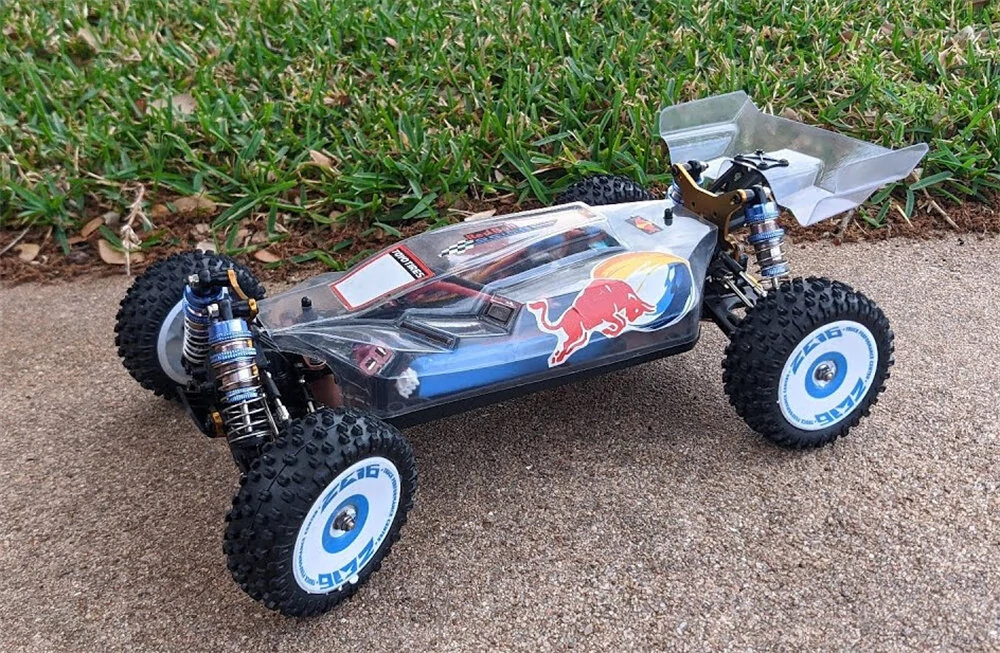 Upgraded Transparent Clear Body Shell for Wltoys 124017 124019 1/12 RC Car Vehicles Models DIY Spare Parts — view 4