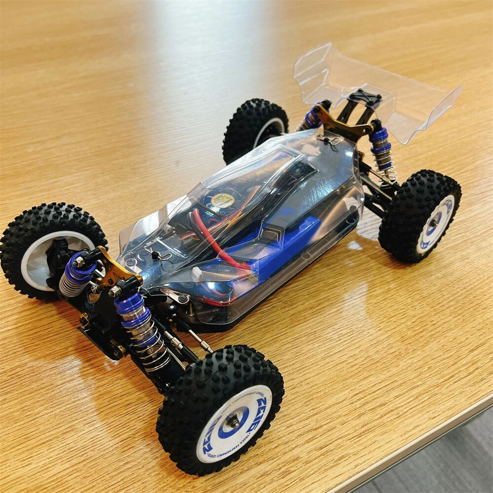 Upgraded Transparent Clear Body Shell for Wltoys 124017 124019 1/12 RC Car Vehicles Models DIY Spare Parts — view 5