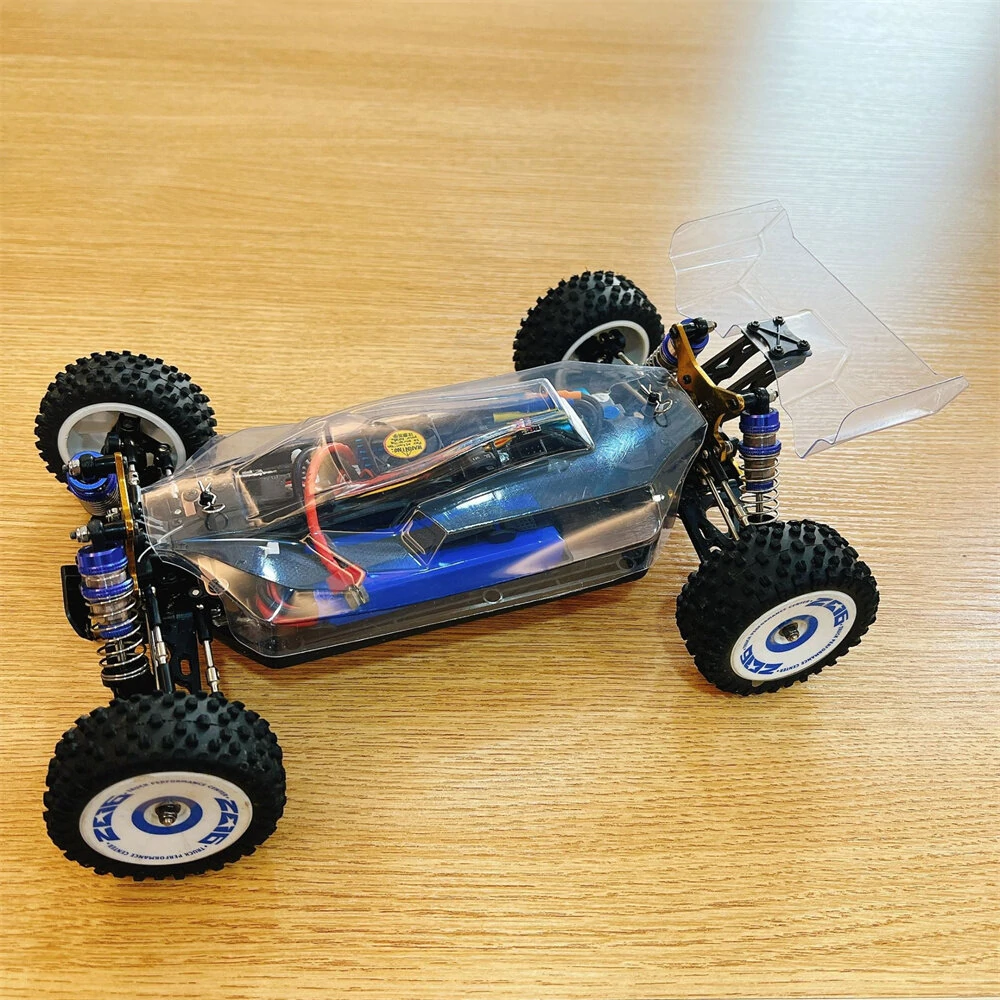 Upgraded Transparent Clear Body Shell for Wltoys 124017 124019 1/12 RC Car Vehicles Models DIY Spare Parts — view 8