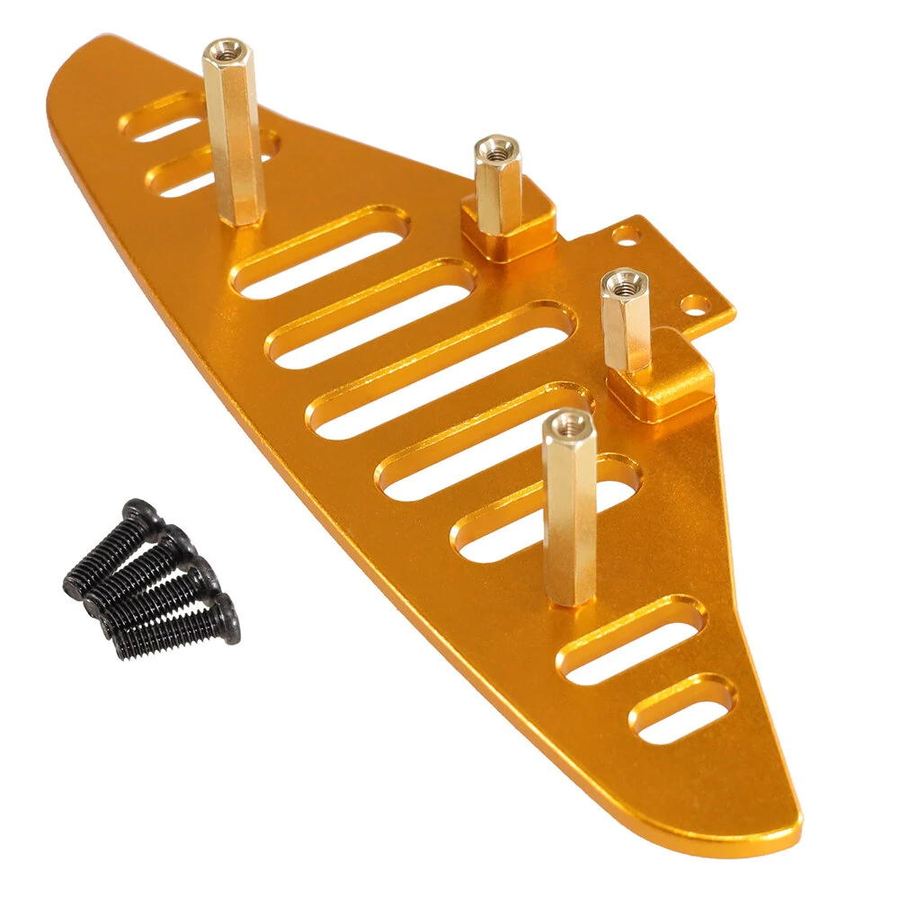Upgrated Metal Parts Front Bumper Set for MJX 1/14 14301 14302 14303 RC Car Vehicle Model Accessories — view 4