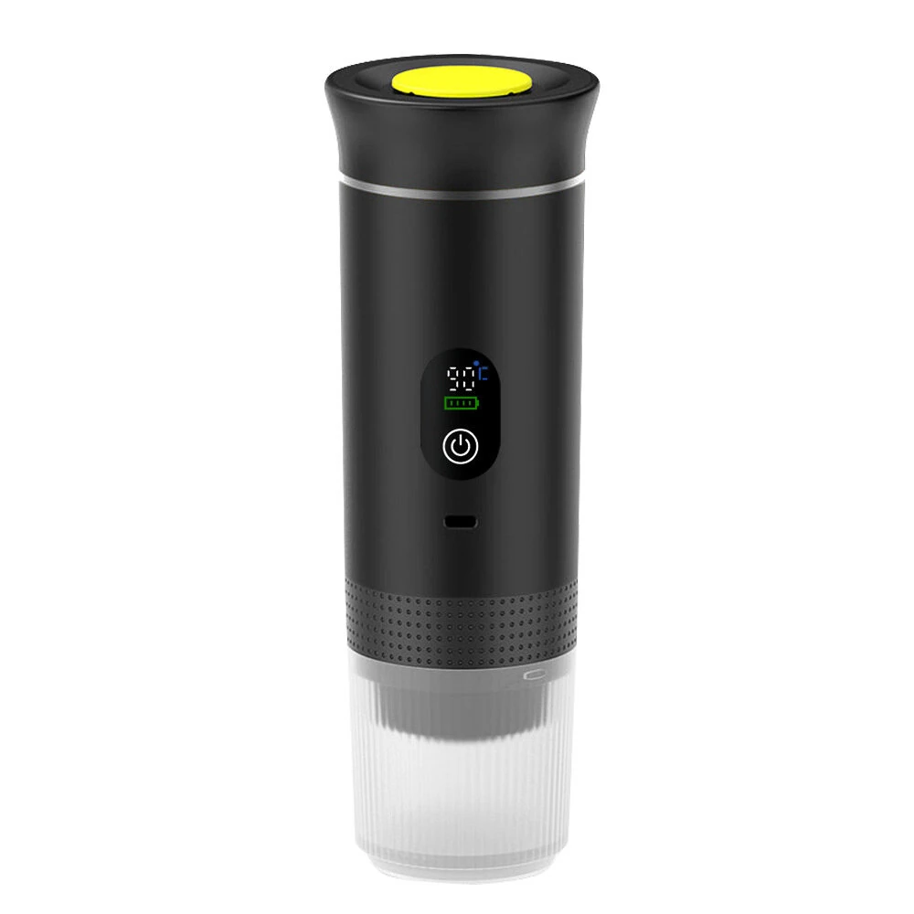 USB Intelligent Digital Display American Italian Capsule Extraction Coffee Machine Outdoor Portable Espresso Coffee Machine for Car Home Travel — Pricio