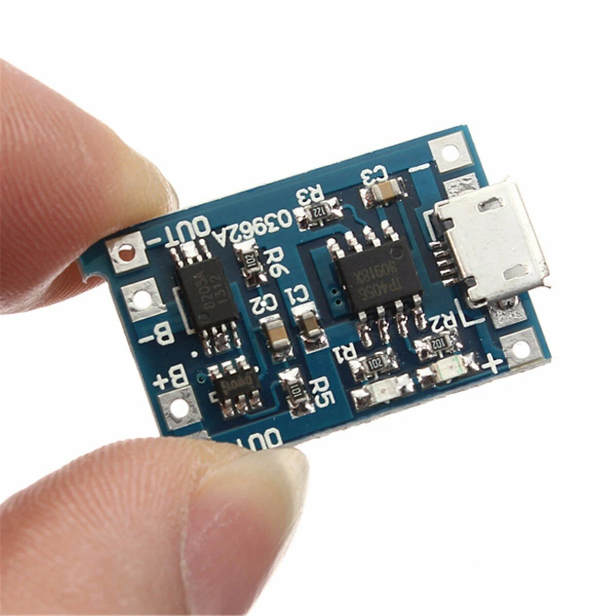USB Lithium Battery Charger Module Board with Charging and Protection Integration Board — view 4