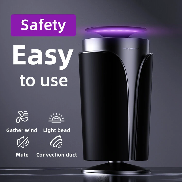 USB Plug-in Household Mosquito Killer Lamp PhySICS Quiet Safety Bug Zappers Guardian MosquitoTrap — Pricio