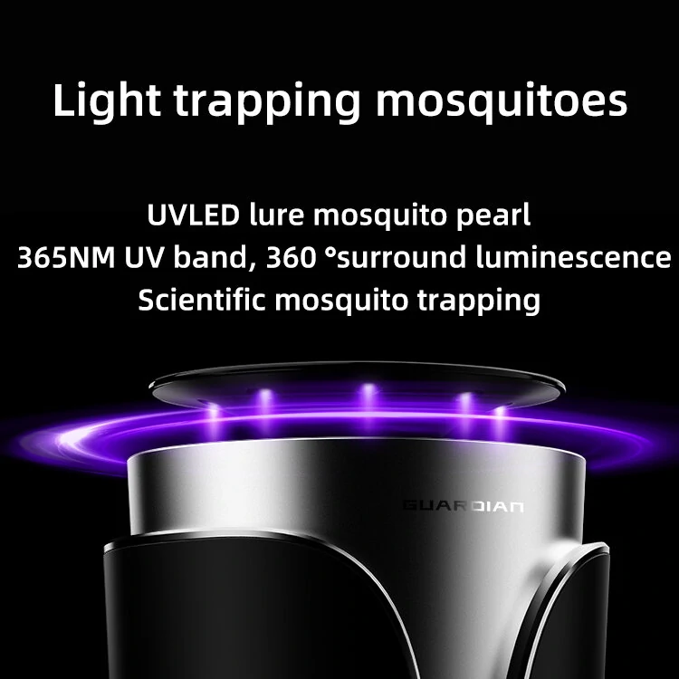 USB Plug-in Household Mosquito Killer Lamp PhySICS Quiet Safety Bug Zappers Guardian MosquitoTrap — view 7