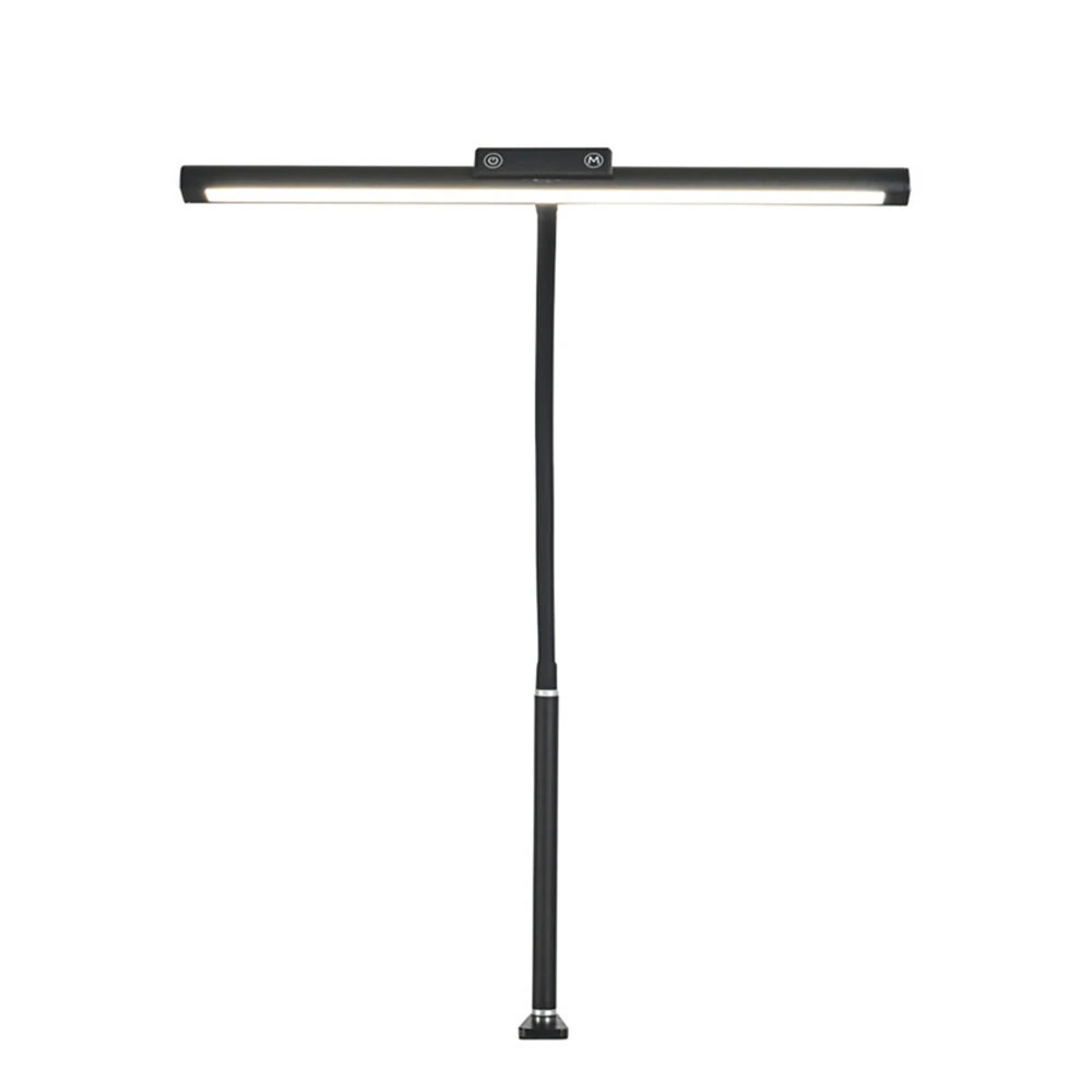 USB Plug-in LED Desk Lamp Adjustable Brightnss & Color Temperature Clip-On Flexible Gooseneck Eye-Caring Design for Indoor Study Read — Pricio