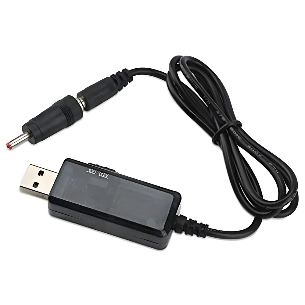 USB Power Boost Line DC 5V To DC 9V / 12V Step Up Module USB Converter Adapter Cable 5.5mm for Router Modem Fan Speaker — view 3