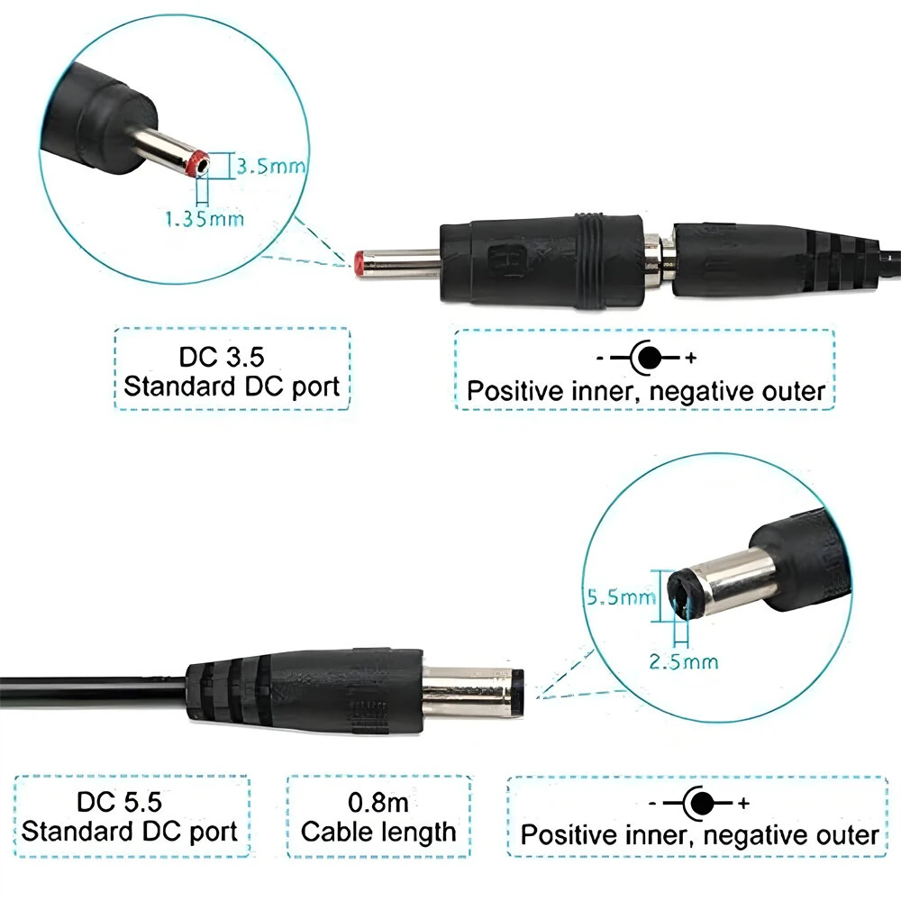 USB Power Boost Line DC 5V To DC 9V / 12V Step Up Module USB Converter Adapter Cable 5.5mm for Router Modem Fan Speaker — view 5