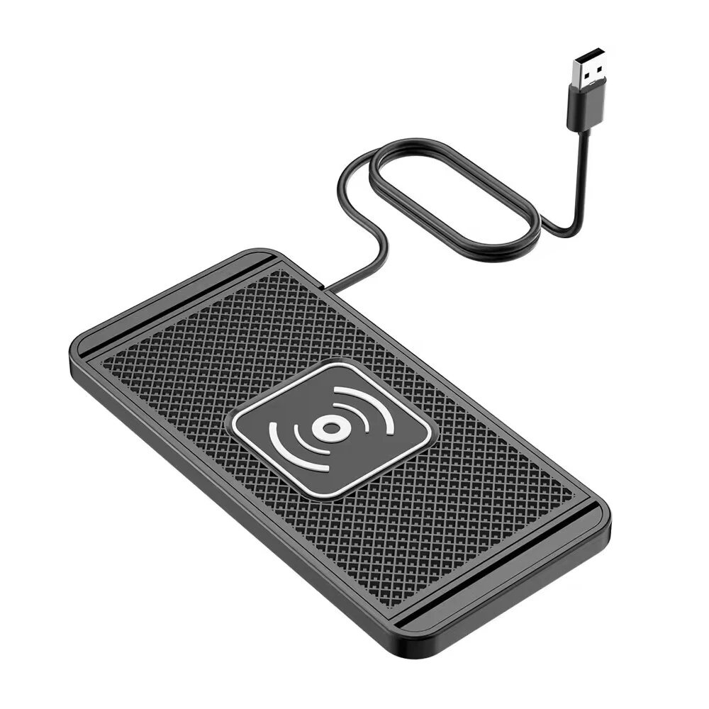 USB/Type-C Wireless Car Charger For Car Fast 7.5W/10W/15W Car Wireless Charger Dock Station Fast Charging For Iphone Samsung — image 1