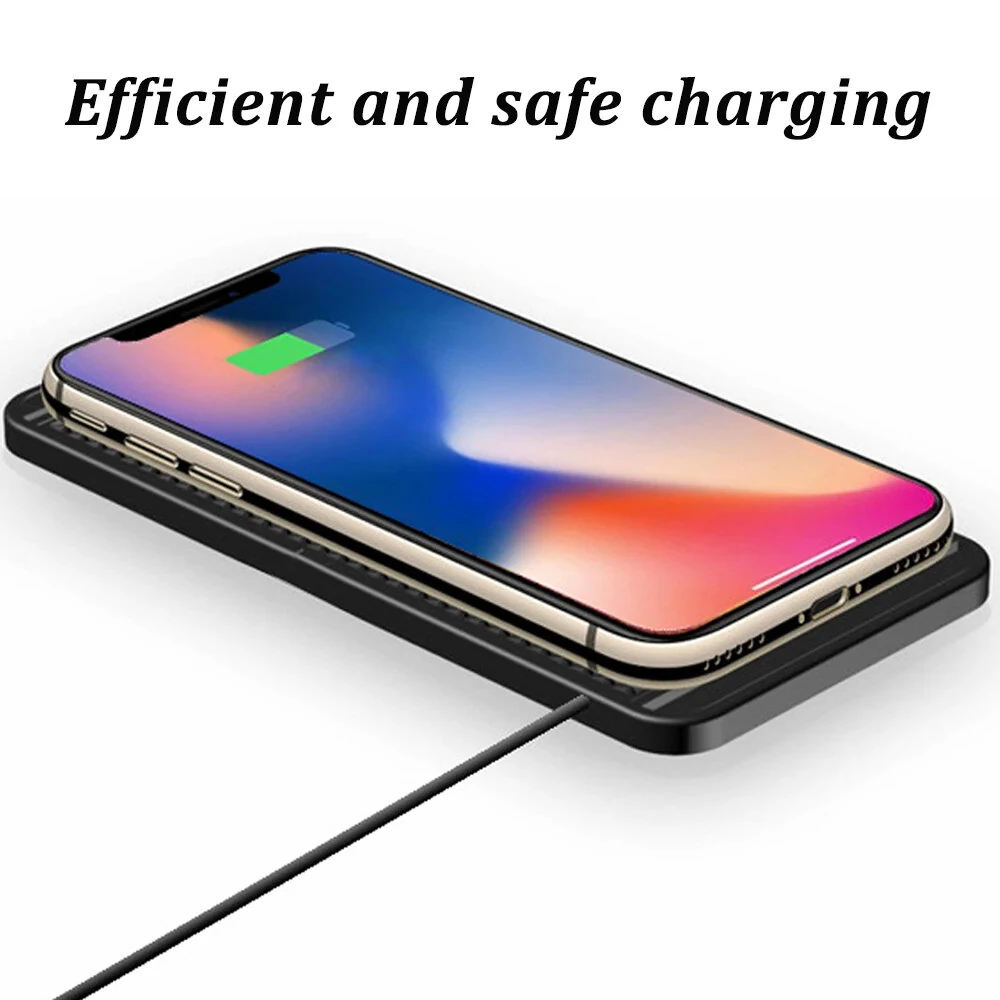 USB/Type-C Wireless Car Charger For Car Fast  7.5W/10W/15W Car Wireless Charger Dock Station Fast Charging For Iphone Samsung — view 8