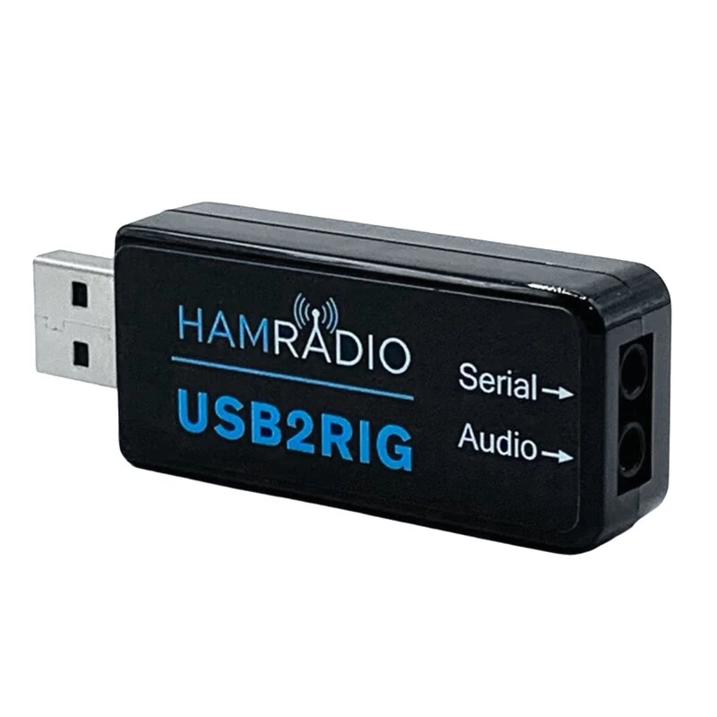 USB2RIG Radio USB Sound Card Connector for KENWOODs/YAESU/ICOM Business Radio Support TTL/232/CIV — Pricio
