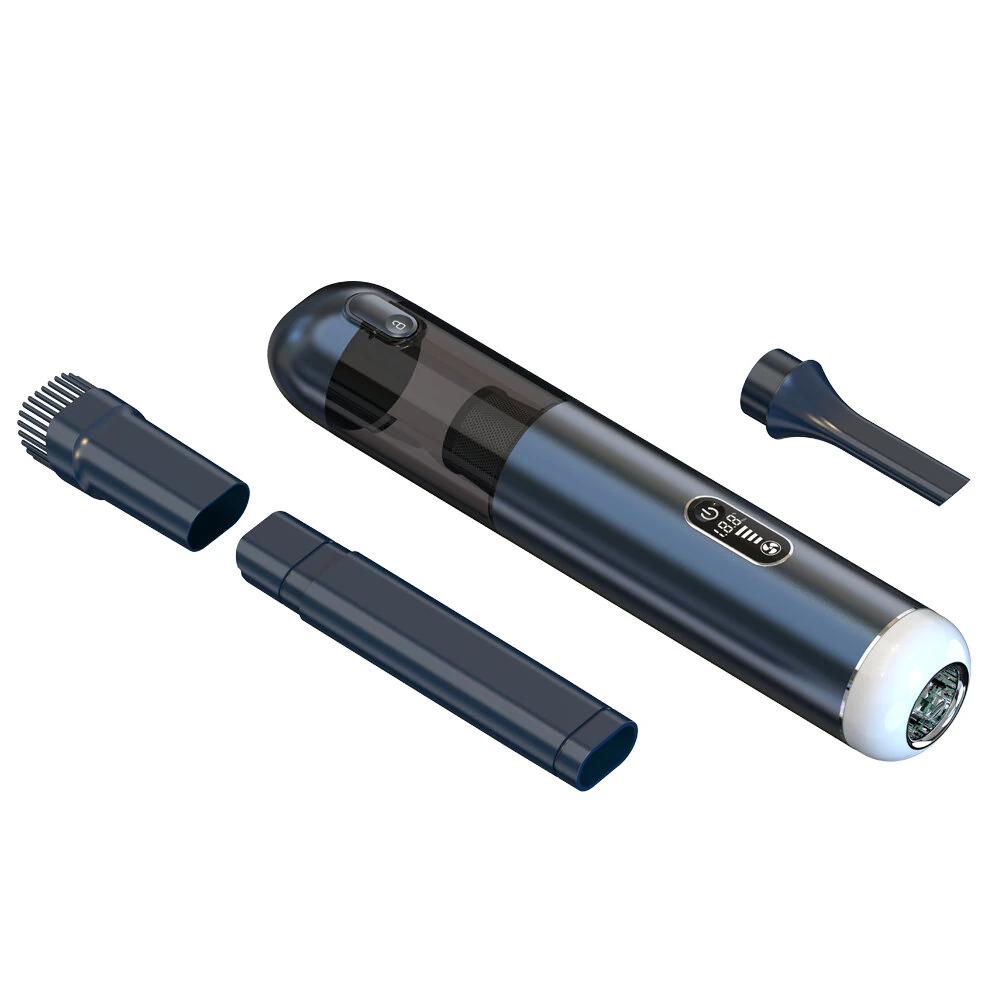 V11S+ Handheld Car Vacuum Cleaner 18000Pa Strong Suction Cordless & Rechargeable Blower Portable Auto Vacuum With LED Light For Car Detailing — image 1