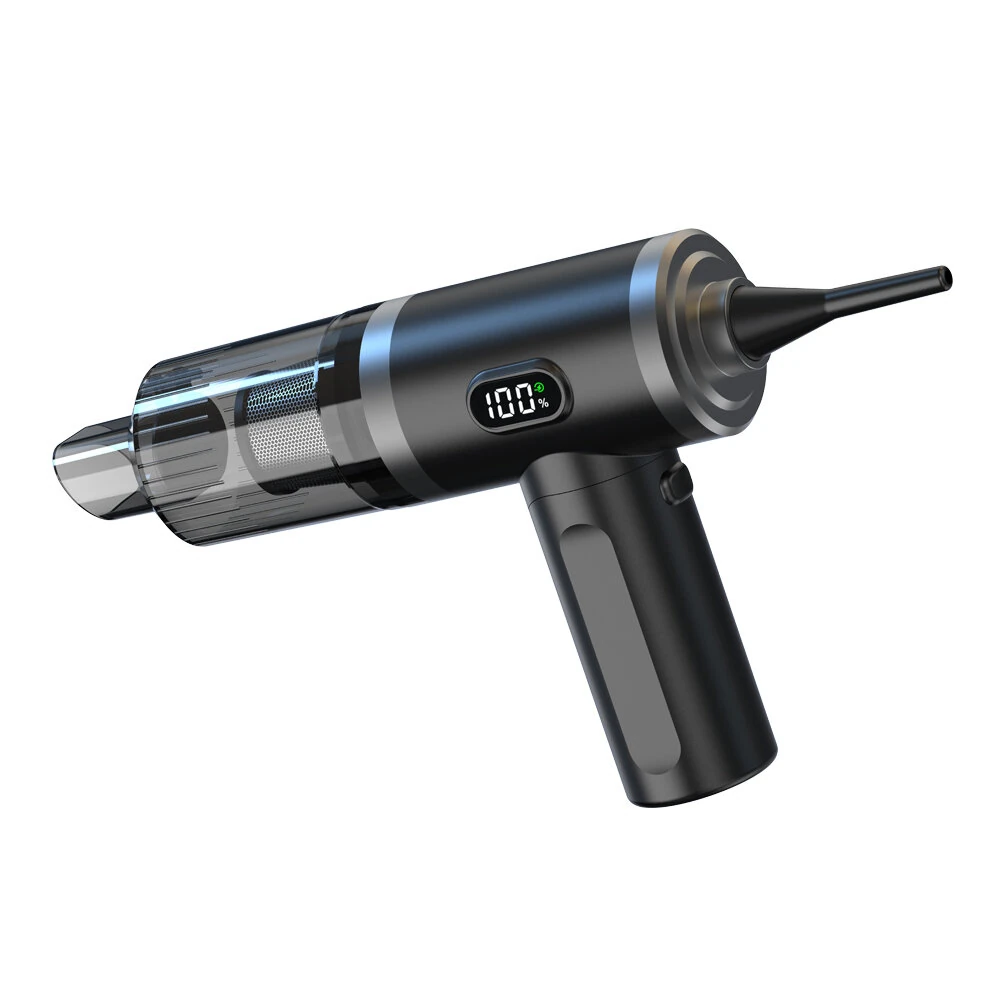 V18SD Cordless Car Vacuum Cleaner 11000Pa Powerful Suction Handheld Vacuum Portable & Lightweight With Digital Display Rechargeable Air Blower For Car And Home — view 3