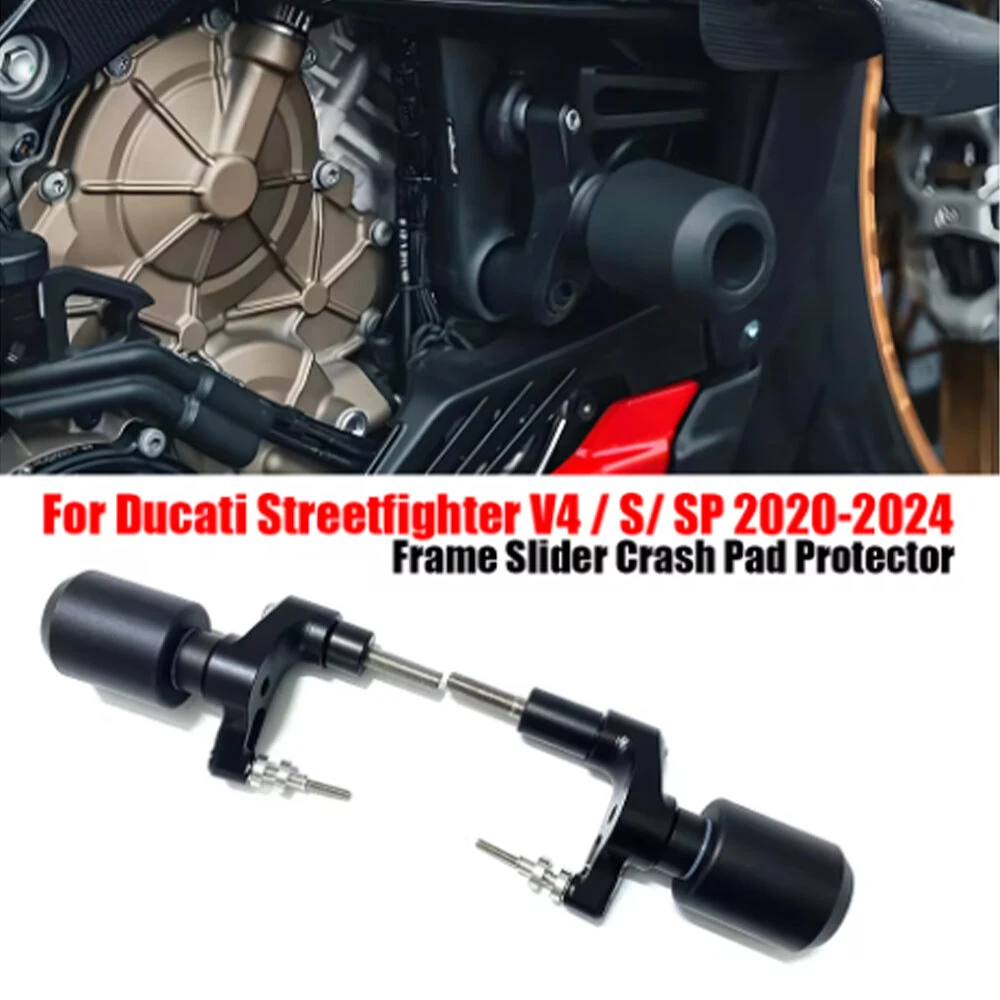 V4 S/SP Engine Protection Crash Balls for Ultimate Motorcycle Safety — view 4