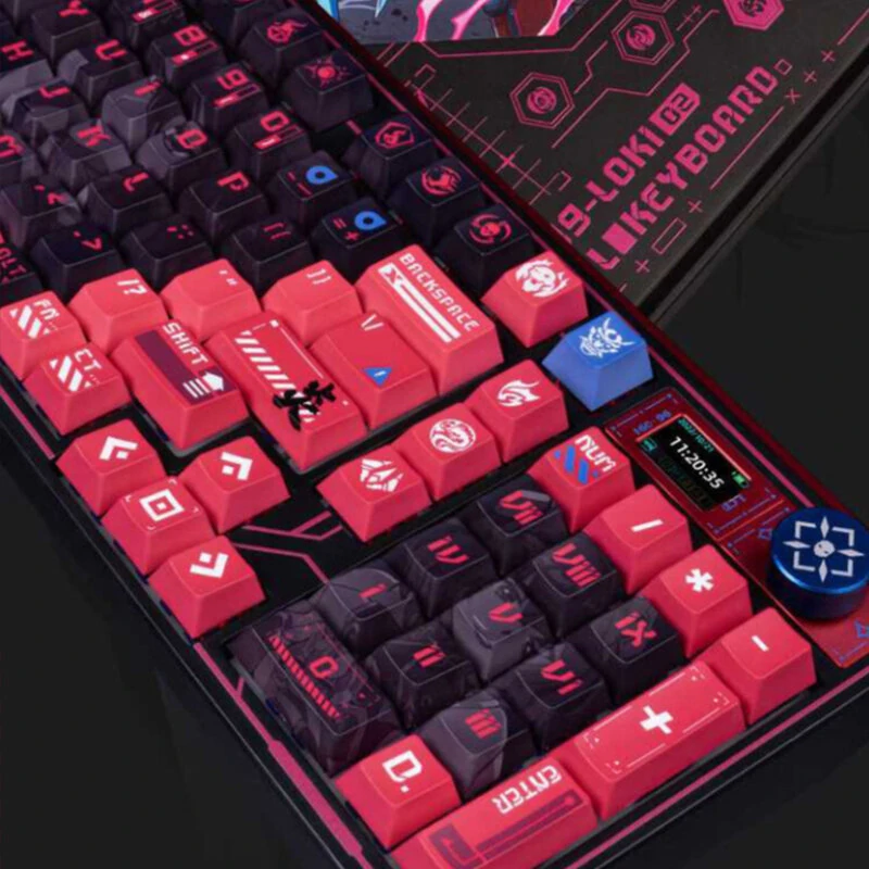 VALKYRIE VK99 Tri-mode Mechanical Gaming Keyboard with TFT Display and Multifunctional Knob Hot-swappable RGB Light Gasket Structure 8000mAh Battery 98% Layout Gamer Keyboards — view 4