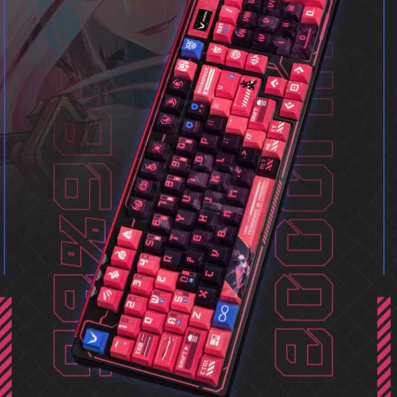 VALKYRIE VK99 Tri-mode Mechanical Gaming Keyboard with TFT Display and Multifunctional Knob Hot-swappable RGB Light Gasket Structure 8000mAh Battery 98% Layout Gamer Keyboards — view 5