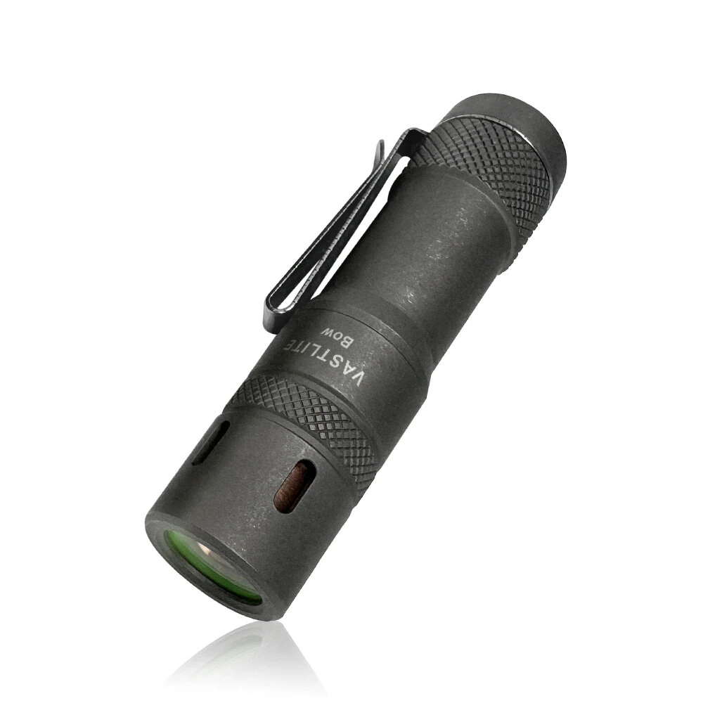 VASTLITE BOW 750 Meters Compact EDC LEP Flashlight with 18350 Battery, 280LM Long Range Portable Powerful LEP Spotlight USB Rechargeable Thrower Flashlight — Vastlite
