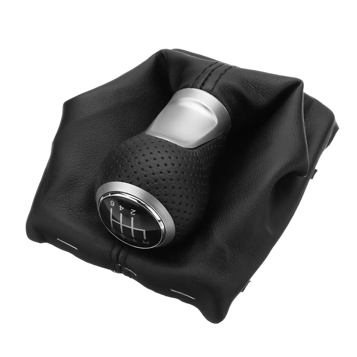 Vehicle Car Gear Shift Knob Gaitor Boot For Audi A4 S4 B8 8K / A5 8T / Q5 8R S-Line 2007-2015 — view 4
