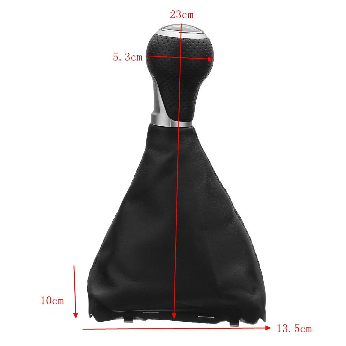 Vehicle Car Gear Shift Knob Gaitor Boot For Audi A4 S4 B8 8K / A5 8T / Q5 8R S-Line 2007-2015 — view 6