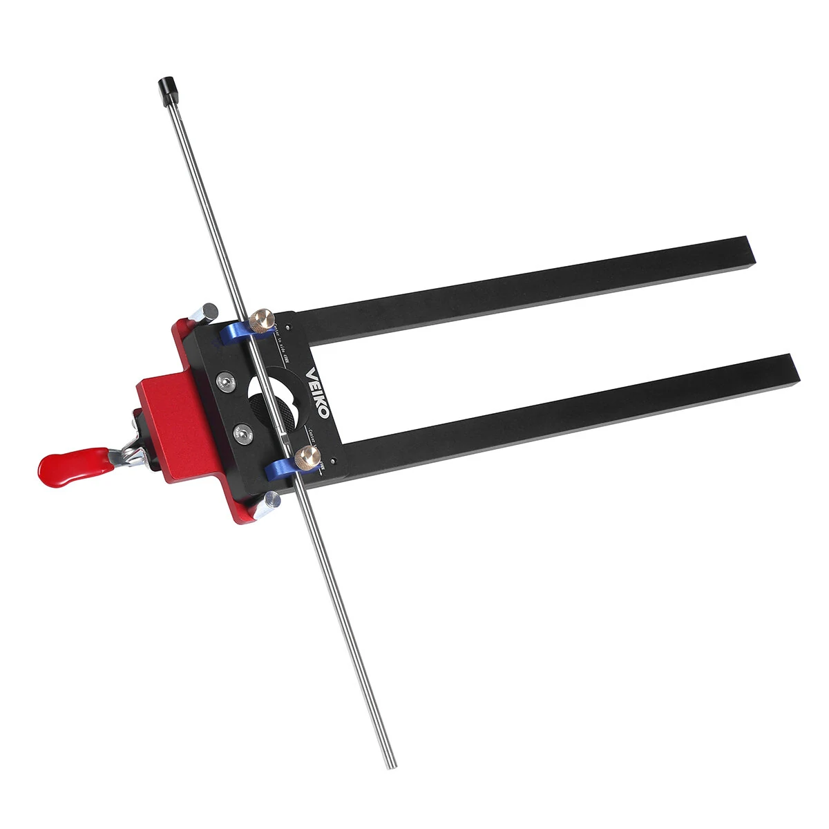 VEIKO Aluminum Alloy Drawer Slide Jig with Adjustable Clamp for Woodworking Cabinet Drawer Slide Install — view 2