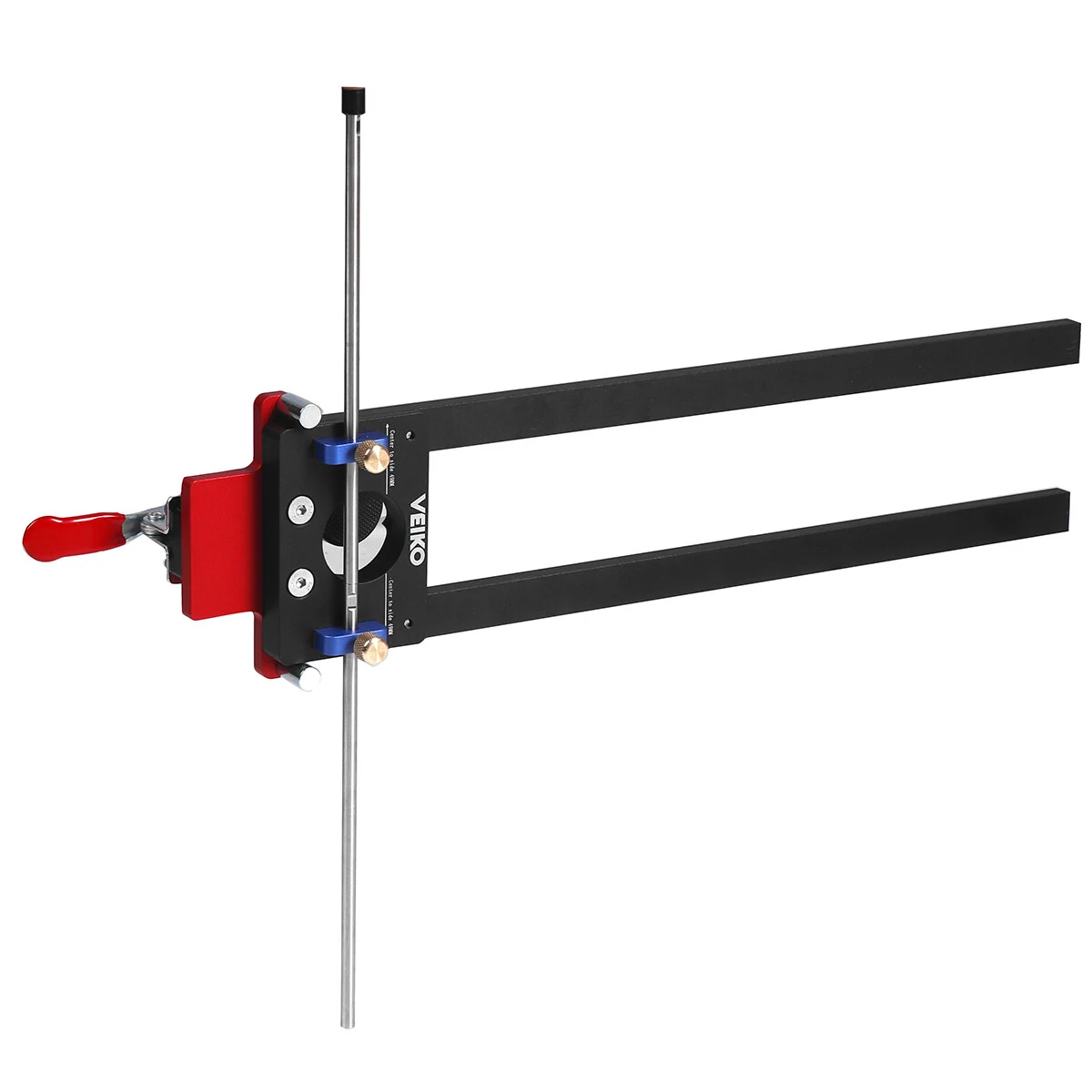 VEIKO Aluminum Alloy Drawer Slide Jig with Adjustable Clamp for Woodworking Cabinet Drawer Slide Install — view 4