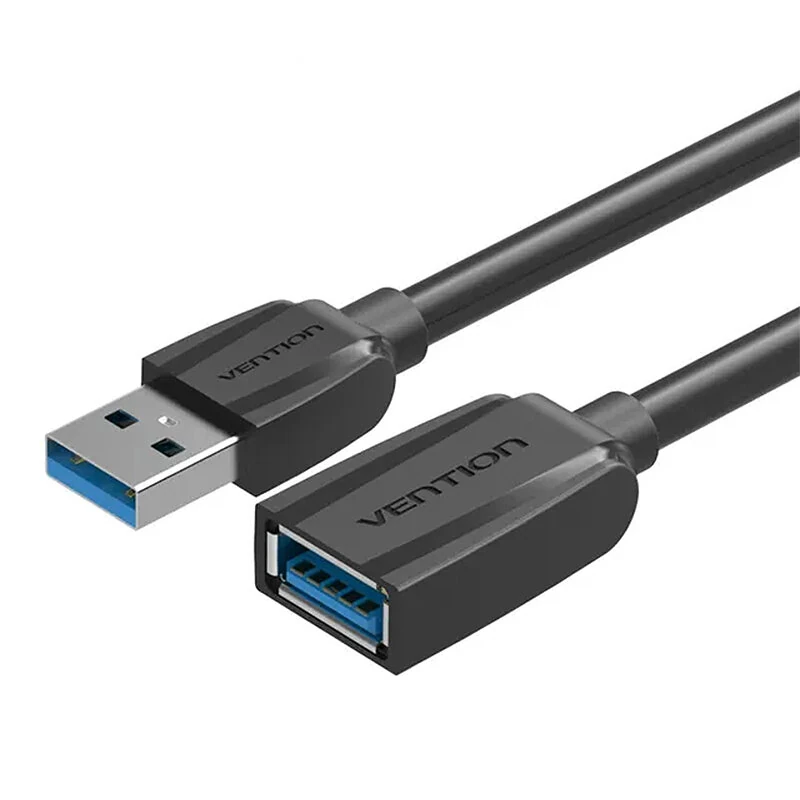 Vention VAS-A45 USB Male to Female Data Cable USB 3.0 Extension Cord Line 0.5M/1M/2M/5M Long for PS4 Smart TV PC — Vention