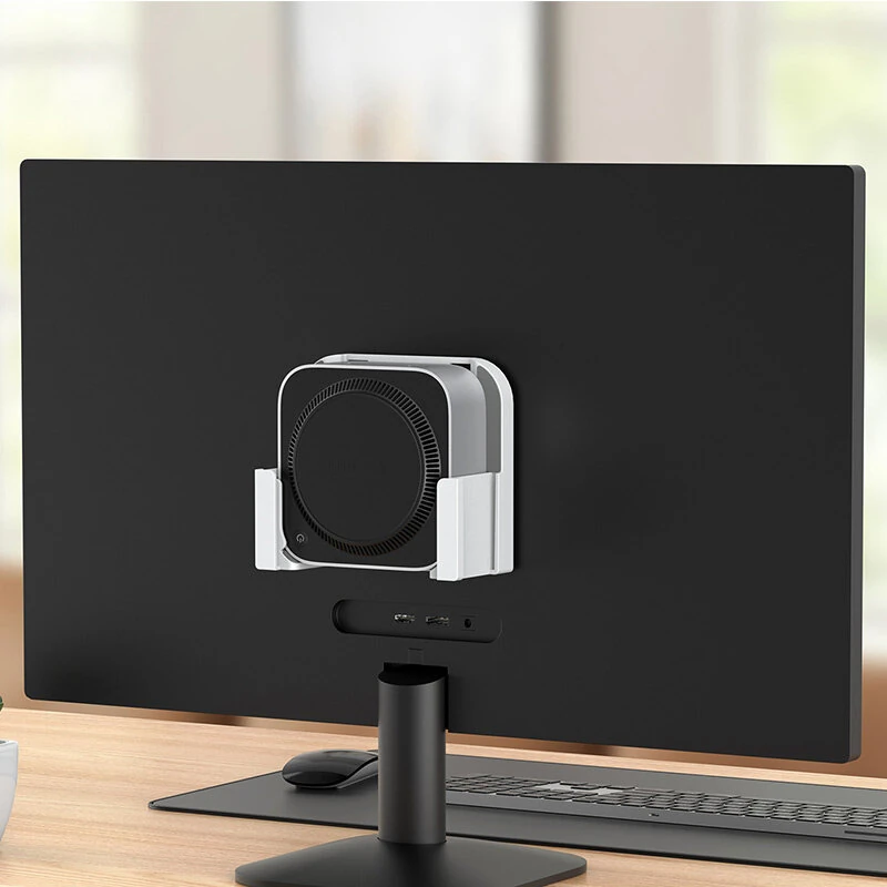 Vertical Monitor Stand Desktop Cooling Base Vesa Mount Stand for Mac mini M4/M4 Pro — view 7