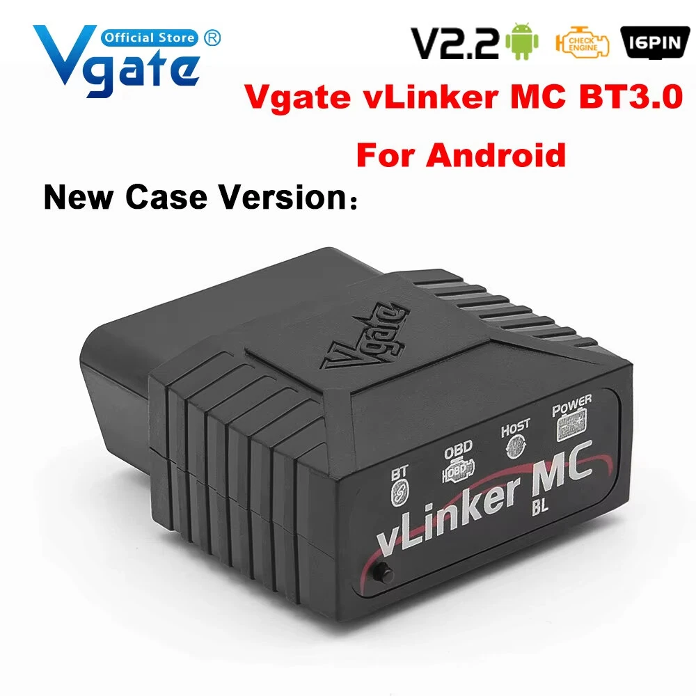 Vgate vLinker MC / MC+ Bluetooth BT3.0 / BT4.0 OBD2 Diagnostic Scanner Support Single Wire CAN(GMLAN) & Medium Speed CAN(MS-CAN) — view 6