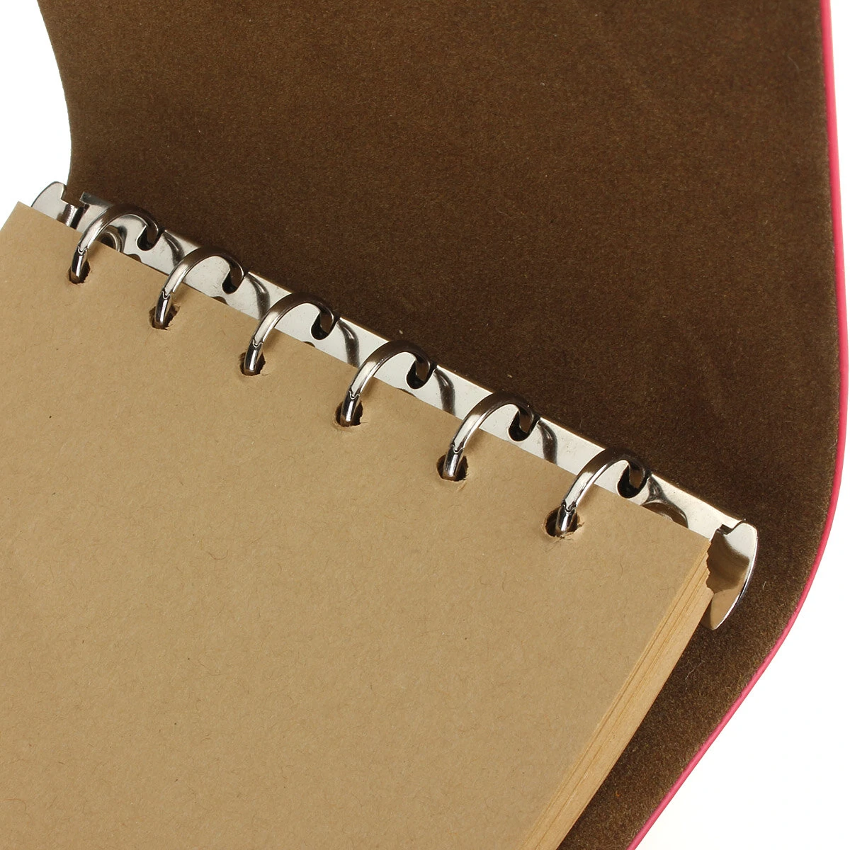 Vintage Leather Leaves Cover Notebook 90 Sheets Journal Book Diary Notepad Stationery School Office Supplies — view 9