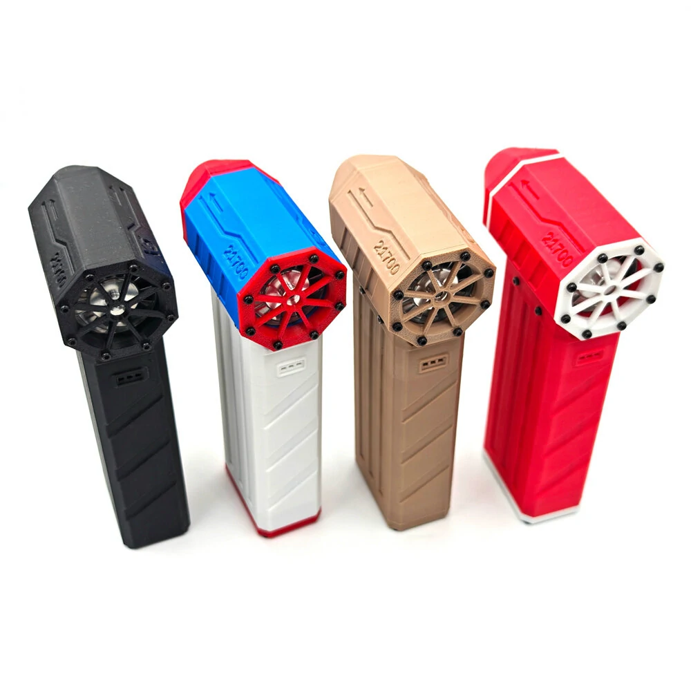 Violent Turbo Fan X5 High-Performance Turbo Fan 4000mAh Battery Type-C Charging 3 Speeds up to 130,000RPM Lightweight and Ergonomic Multiple Color Options — view 3